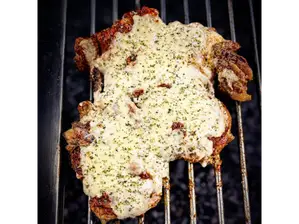 1/2 pollo deshuesado a la pizza de LA PARILLA DE PEPE