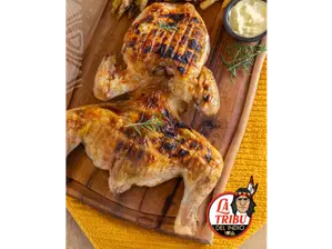 Pollo solo de La tribu del indio