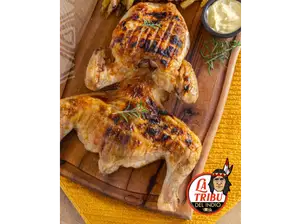 Medio pollo solo de La tribu del indio