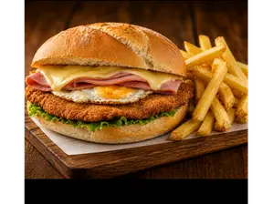 Sandwich de milanesa especial de La verdad de la milanesa