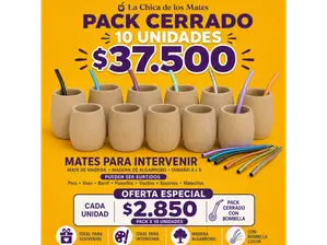 COMBO INICIAL MATE CLASICO de LA CHICA DE LOS MATES