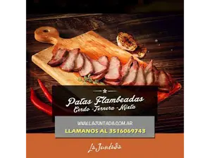 Pata Flambeada 10 / 12 personas de La Juntada Eventos