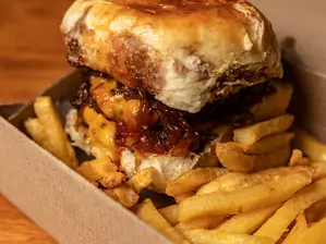 Hamburguesa Americana de lapulperiadelarural