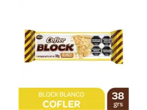 Cofler Block blanco 38gr. de La Rivera