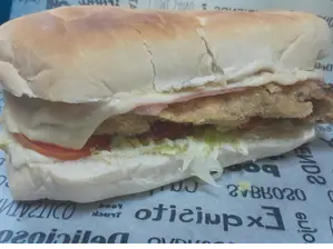 Sandwich de milanesa de La Rositería