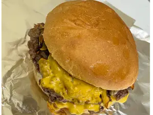 Burger "neón garden" de Las Vegas (fast and hot)