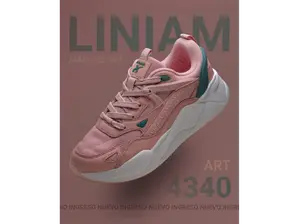 Zapatillas Jaguar Art. #4340 35 al 40 Rosa de Liniam