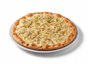 Pizza fugazzetta de Los Pintos cheff