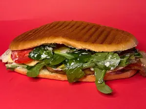 Lomo Veggie de Lucky's burger