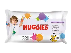 TOALLITAS HÚMEDAS HUGGIES MANOS Y CARITAS de LUMIPEQUES