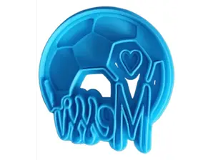 Cortante de galleta Pelota Messi Fútbol Argentina Ocilirca de MAKE3DD