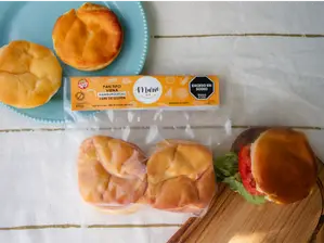 02-Pan viena para hamburguesas (450 gr. - 4u) de Marie Gluten Free