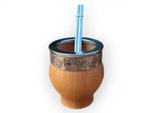 Mate imperial de algarrobo con virola de Mates para Emprendedores