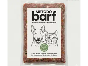 Vianda barf gato pack semanal de Método barf