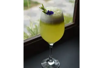 Jugo de Arandanos y leche de coco de Milá