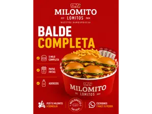 Balde Completa de Milomito Tartagal