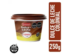 DULCE DE LECHE COLONIAL 250G SERENISIMA de MinimercadoMalvinas