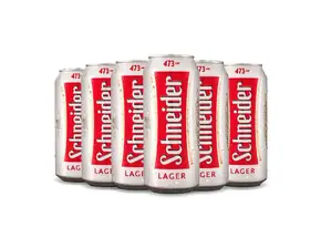 Schneider | lata x 473 ml (6 unidades) de MOMO