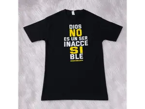 Remera lisa de algodón de Monteblack