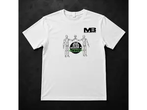 Remera lisa de algodón de Monteblack