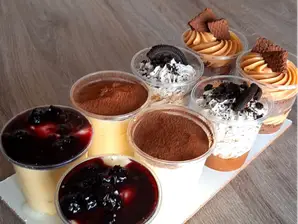 Box 20 Shots de Muffins Pasteleria