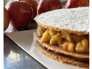 Mini crocante de Manzana (6/8 Porciones) de Nacha Rivero - Pastelería