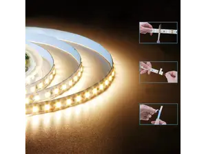 Tira 2835-120led-ip20-8mm blanco cálido de NEONIX