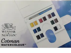 Cotman Compact set x14 colores de Nikka