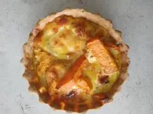 TARTA DE CALABAZA Y QUESO AZUL de NUTRIRTEMAS.VD