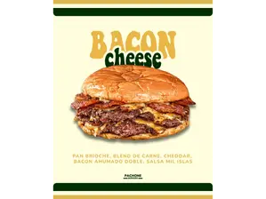 Bacon Cheese de Pachone Burgers