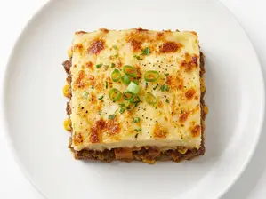 Pastel de papas con carbonada criolla de parador ruta 36
