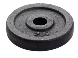 Disco de Fundicion 2.5kg sin agarre de PG Materiales Deportivos