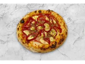 Jamón y morrones de Pizza 2936