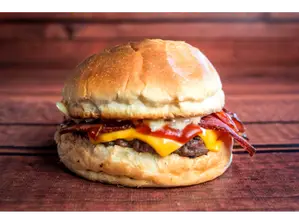 Burger simple de Pizzamanias