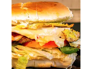 VEGETARIANO CON PAPAS de Pizza R Talar