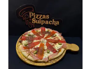 Jamón y morrones de PIZZAS SUIPACHA