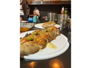 calzone roquefort de Pizzeria los compadres