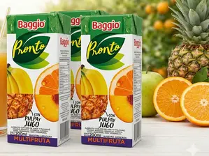 JUGO BAGGIO MULTIFRUTA X 200 ML PACK X 18 UNID de PLENO DISTRIBUIDORA