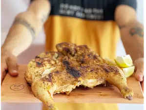 Pollo a las brasas de Pollo club