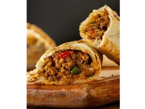 Empanada de carne picante de Presto empanadas y pizzas