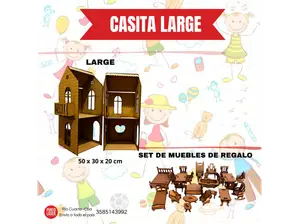 CASITA LOL - LARGE de PUNTO LASER