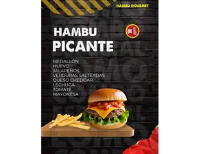 HAMBU PICANTE de Que Lomitos Banda Norte