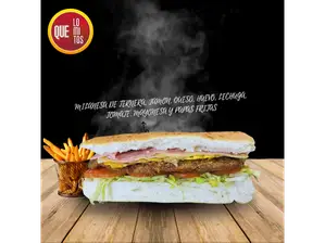 SANDWICH DE MILANESA DE CARNE de Que Lomitos - Villa Maria