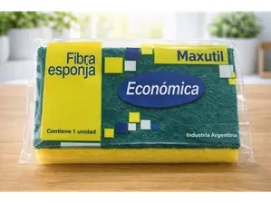 Esponja Verde Lisa Económica (COD100) de QUÍMICA DEC