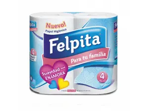 Papel higienico Felpita de Quimica Bai