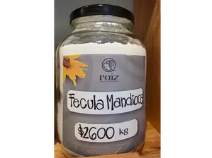 Fecula de Mandioca de Raiz Tienda Saludable
