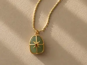 Cadena Amour Dorado de RamaNegra