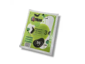 Repuesto de hojas para carpeta escolar N° 3 x96 hojas - 70 Grs de RC CENTRO DE COPIADO