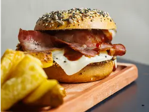 Bagel Pollo Crispy de Redondo bagels