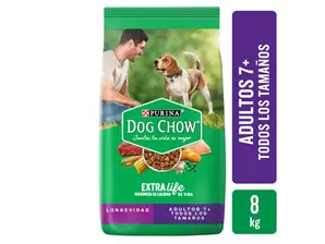 dog chow longevidad 8kg de Riopets